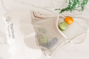 Mix Mesh Cotton Tote